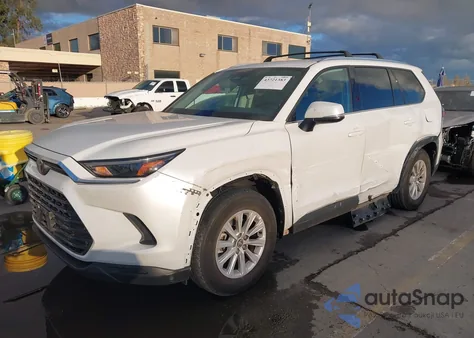 2024 Toyota Grand Highlander Xle из США, поврежденный, VIN 5TDAAAB56RS056969